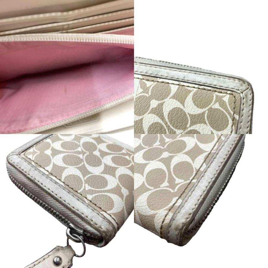 COACH（コーチ） 長財布 ロングウォレット シグネチャー ラウンド 