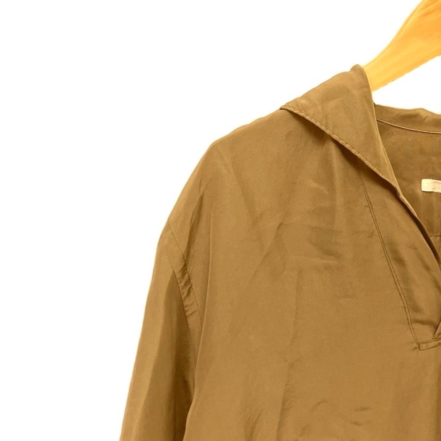 コモリ COMOLI 17SS シルクスキッパー シャツ ブラウス 半袖 1