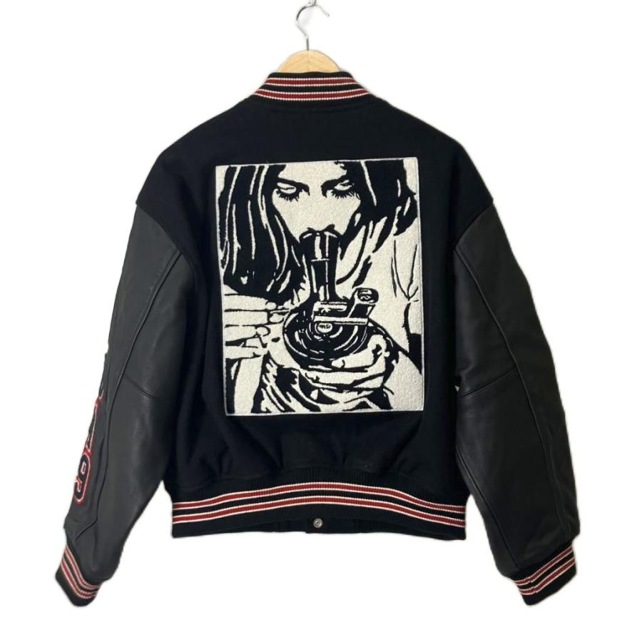 supreme HYSTERIC GLAMOUR スタジャン ブラック サイズL Supreme（シュプリーム） × Hysteric Glamour 24FW Varsity Jacket