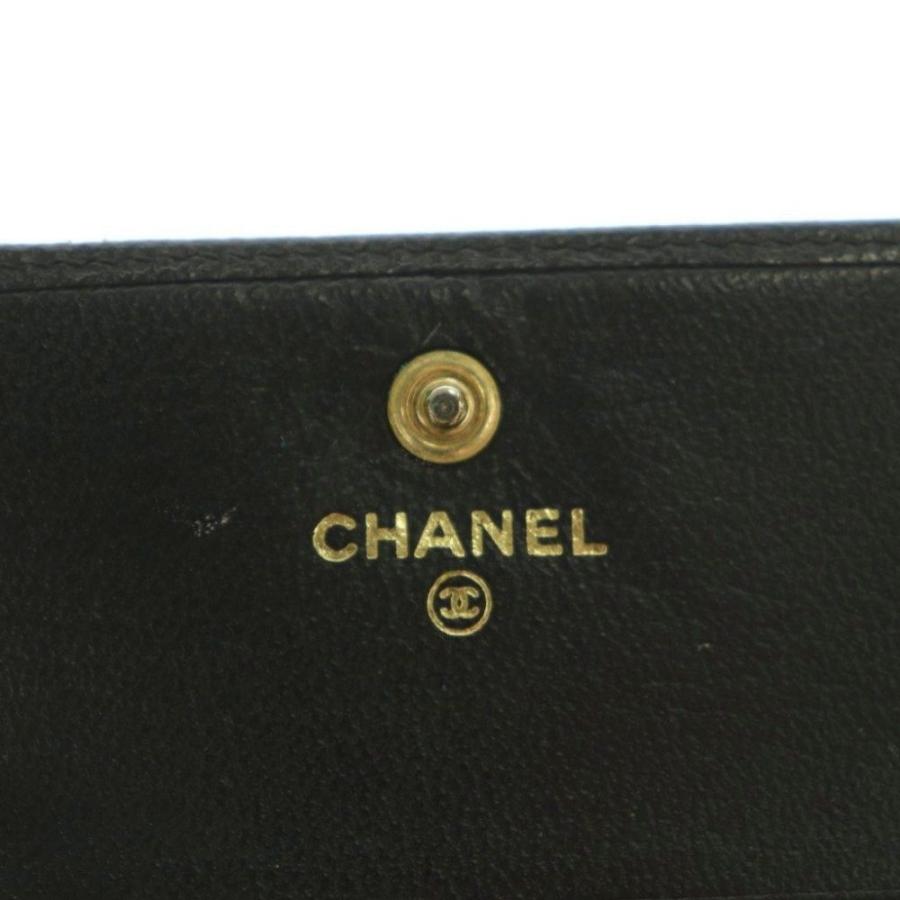 CHANEL（シャネル） 財布 三つ折り 小銭入れ レザー ココマーク 本革