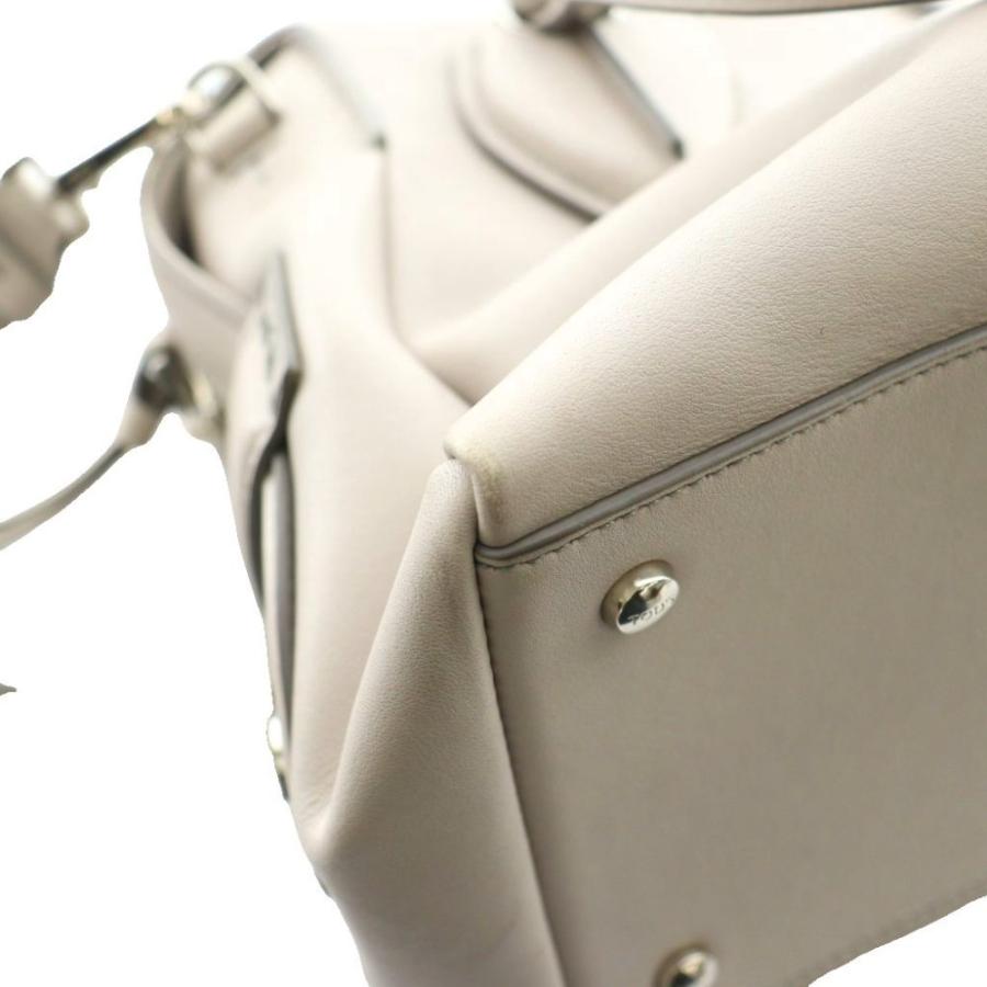 トッズ TOD'S Dスタイリング 2WAYバッグ ハンド ショルダー ベージュ