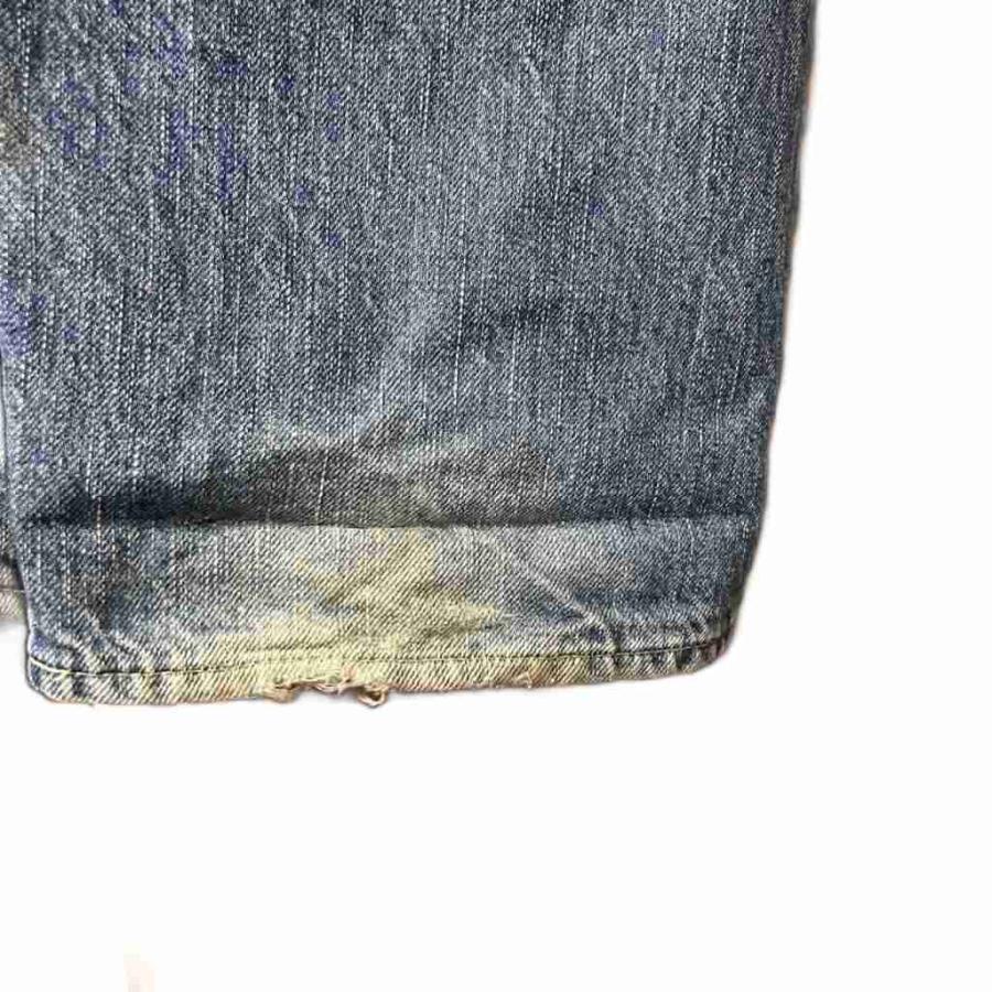 A.PRESSE アプレッセ 22SS Washed Denim Wide Pants デニムパンツ ジーンズ 34 インディゴブルー 22SAP-04-07H メンズ_5