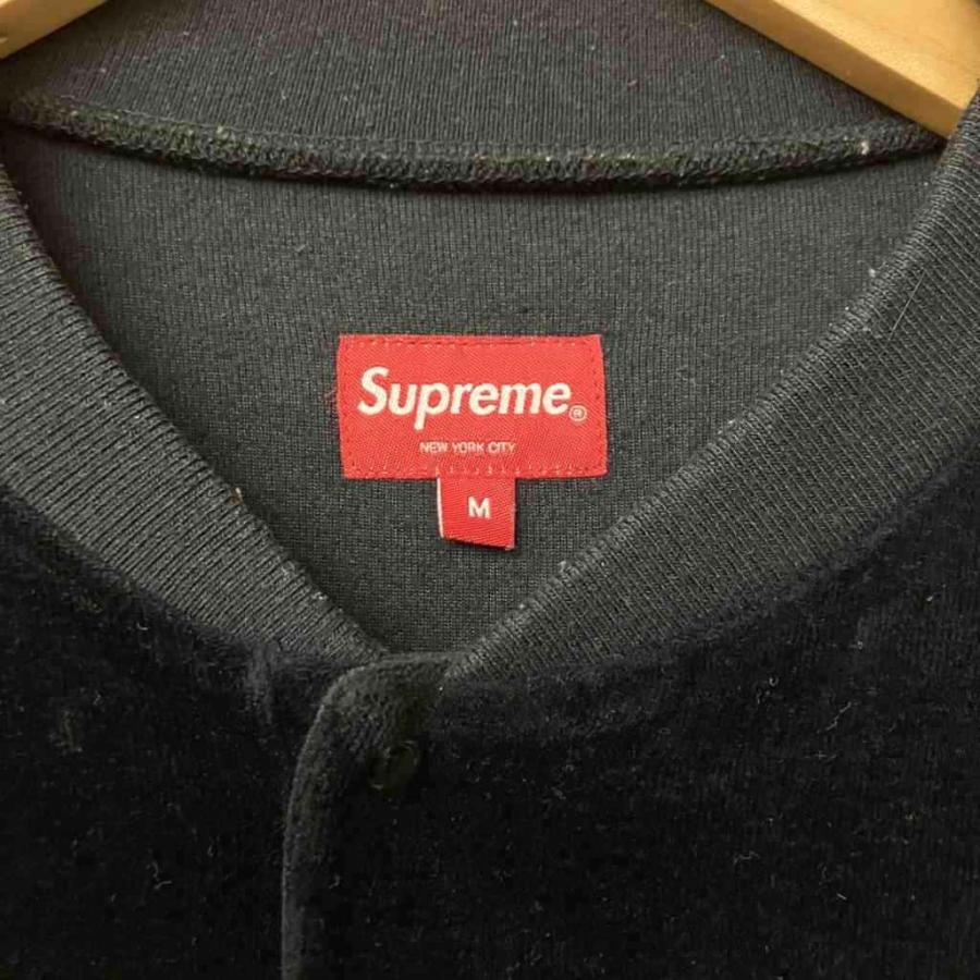 Supreme（シュプリーム） SUPREME 17AW Velour Snap Henley Tシャツ