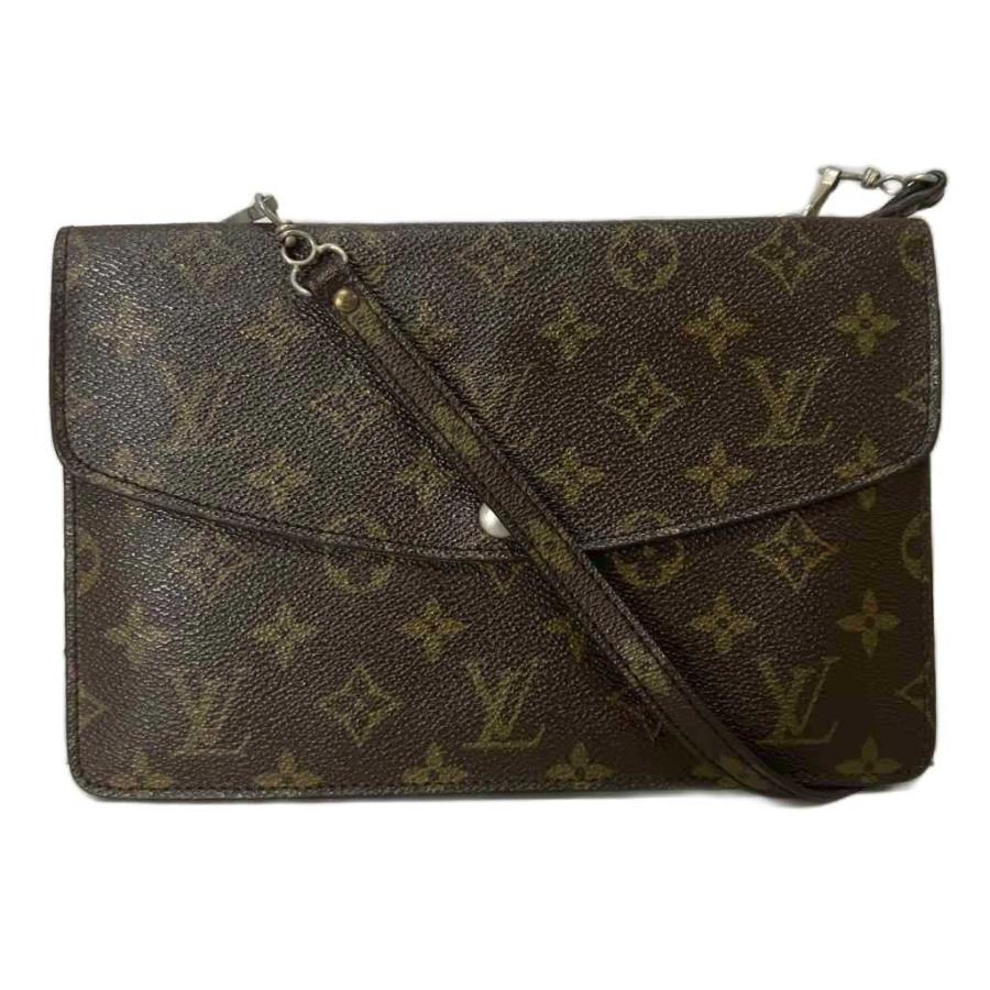 ルイヴィトン モノグラム ダブルラバット ショルダーバッグ ショルダーバッグ LOUIS VUITTON（ルイ・ヴィトン） モノグラム ダブルラバット