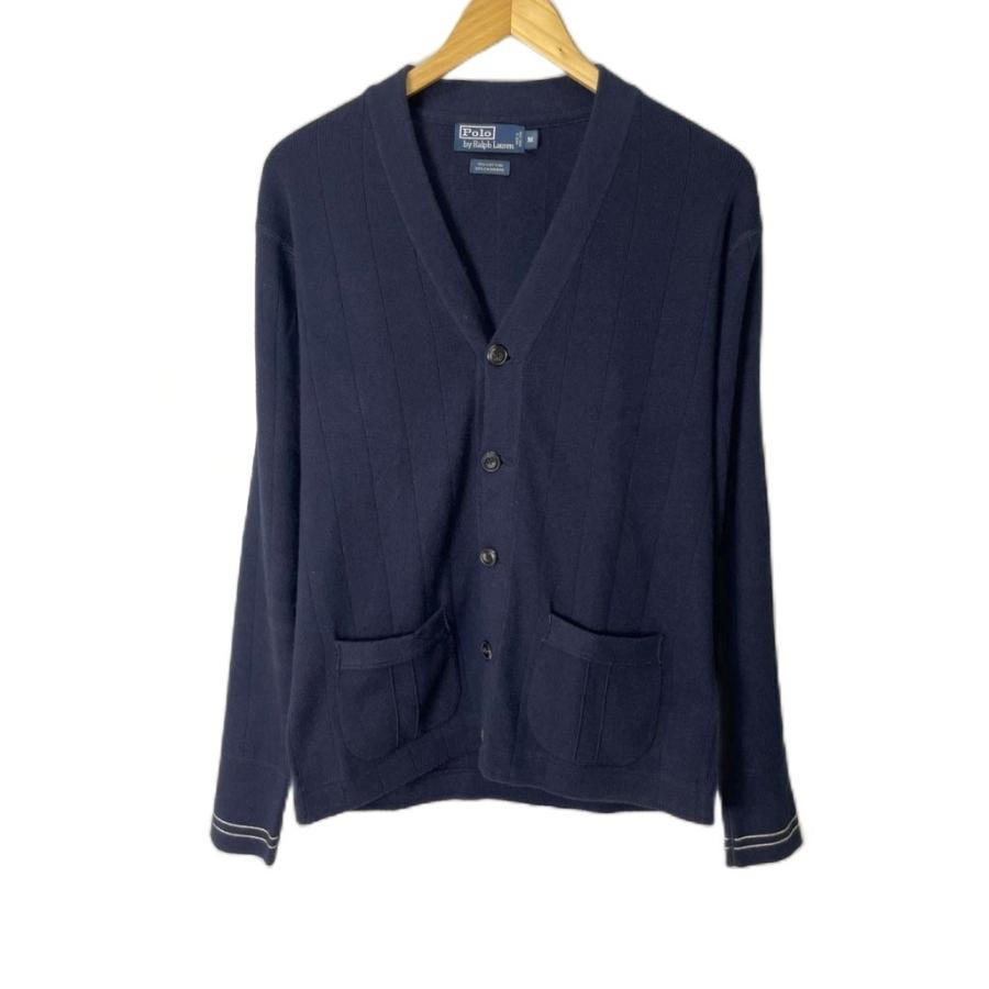 POLO RALPH LAUREN カシミヤ混 カーディガンネイビー POLO RALPH LAUREN（ポロ・ラルフローレン） ポロ バイ ラルフローレン