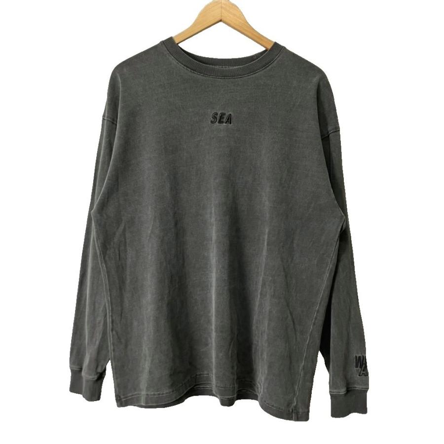 ウィンダンシー WIND AND SEA PIGMENT L/S TEE カットソー Tシャツ 