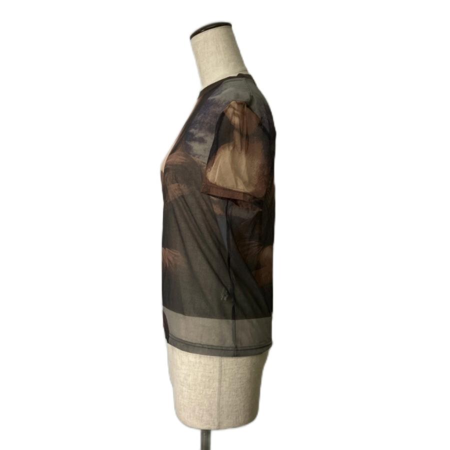ジャンポールゴルチエ Jean Paul GAULTIER モナリザ柄パワーネット 