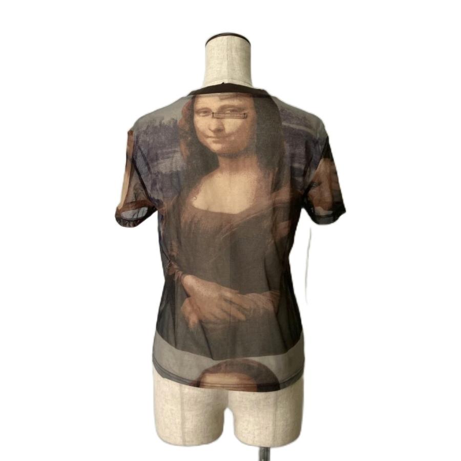 ジャンポールゴルチエ Jean Paul GAULTIER モナリザ柄パワーネット 