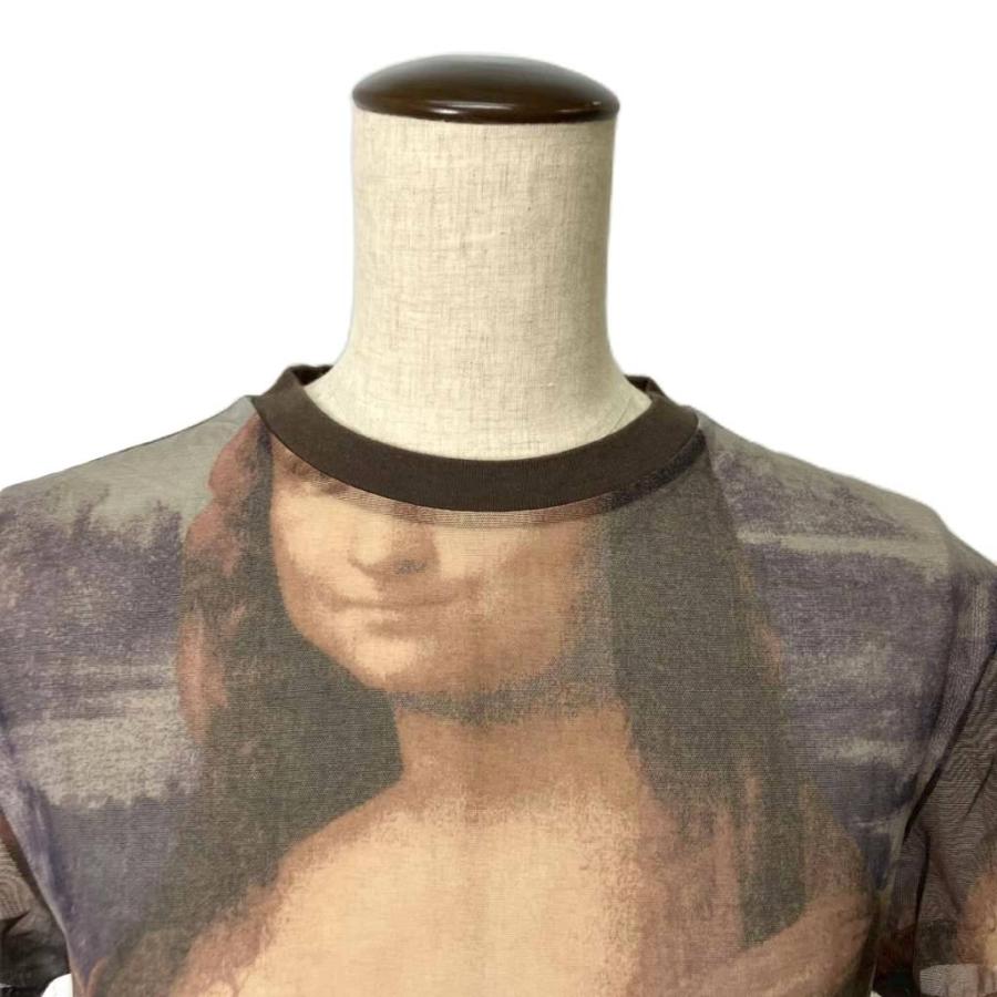 ジャンポールゴルチエ Jean Paul GAULTIER モナリザ柄パワーネット 