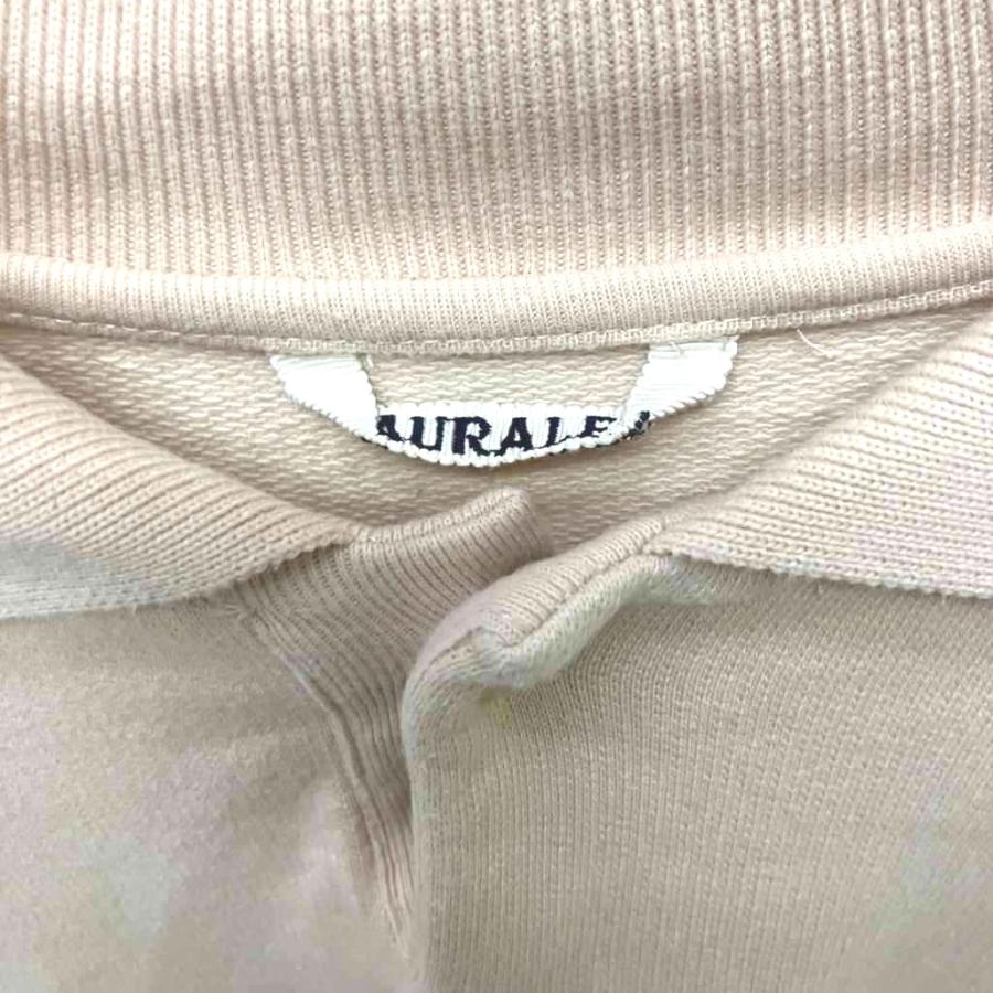 オーラリー AURALEE PIMA LIGHT SWEAT POLO ポロシャツ カットソー