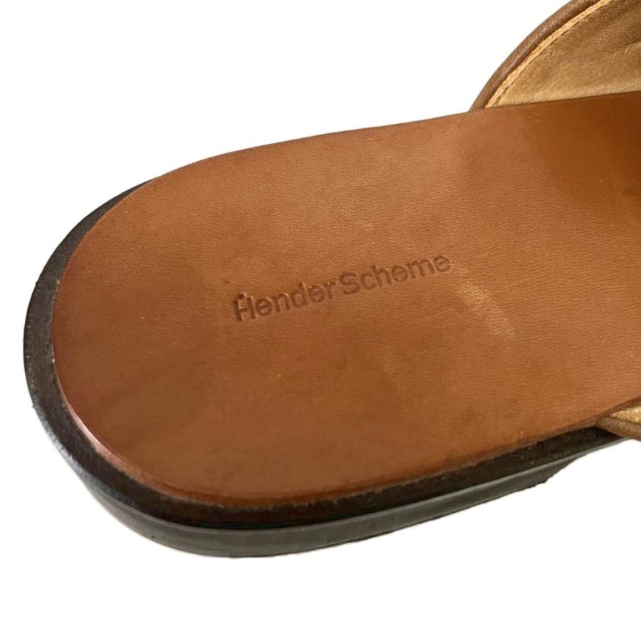 エンダースキーマ Hender Scheme レザーミュール cheak サンダル