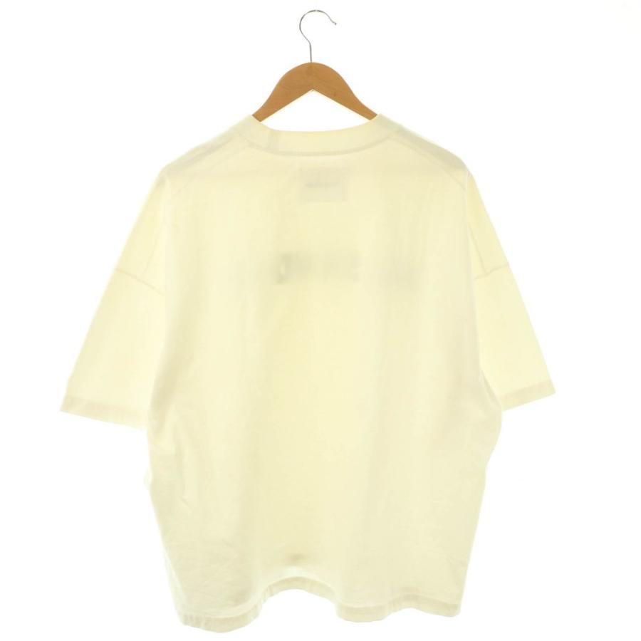 ジルサンダー JIL SANDER オーバーロゴTシャツ カットソー 七分袖 XXL