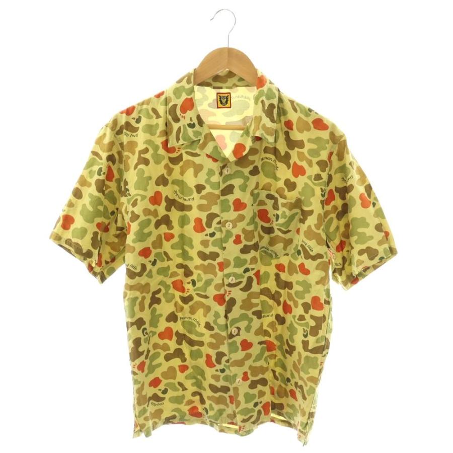 ヒューマンメイド HUMAN MADE DUCK CAMO シャツ カジュアル 半袖 総柄