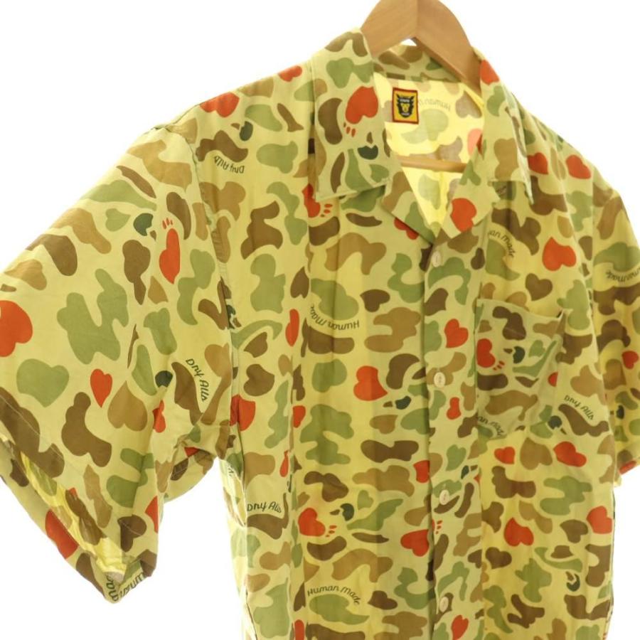 ヒューマンメイド HUMAN MADE DUCK CAMO シャツ カジュアル 半袖 総柄