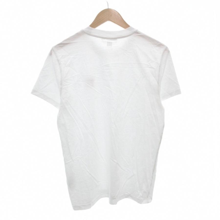 アミパリス AMI PARIS Tシャツ カットソー ロゴ 刺繍 半袖 クルー