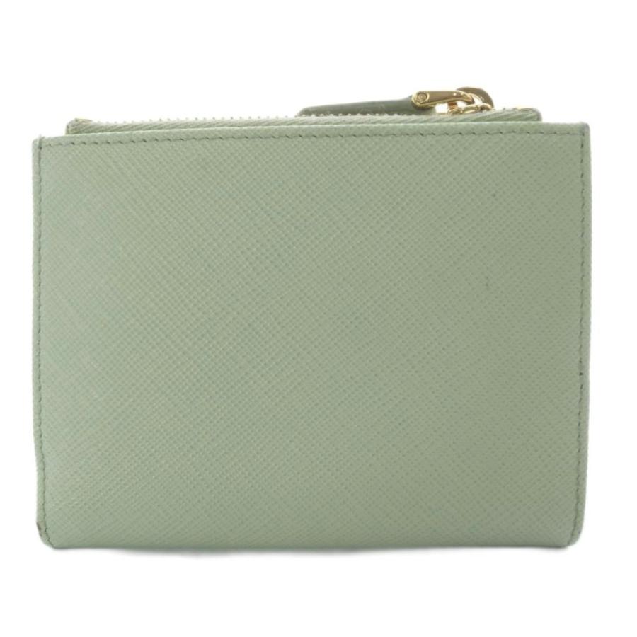 PRADA（プラダ） PRADA SAFFIANO TRIANGOLO ウォレット 財布 二つ折り