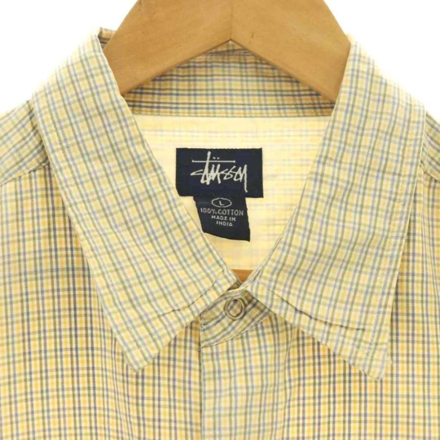 STUSSY（ステューシー） STUSSY 90s 紺タグ チェックシャツ カジュアル