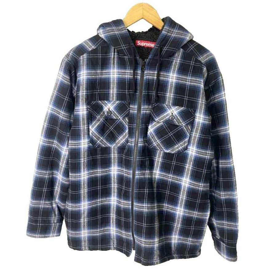 Supreme（シュプリーム） SUPREME 25AW LINEED ZIP HOODED FLANNEL