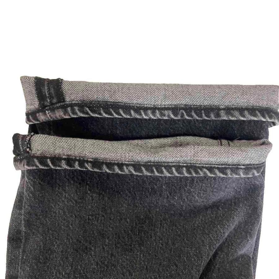 アワーレガシー OUR LEGACY 22SS THIRD CUT SCHMETTERLING PATCH DENIM デニム ジーンズ 蝶刺繍 レザー ニーパッチ_7