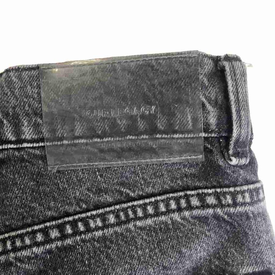アワーレガシー OUR LEGACY 22SS THIRD CUT SCHMETTERLING PATCH DENIM デニム ジーンズ 蝶刺繍 レザー ニーパッチ_8