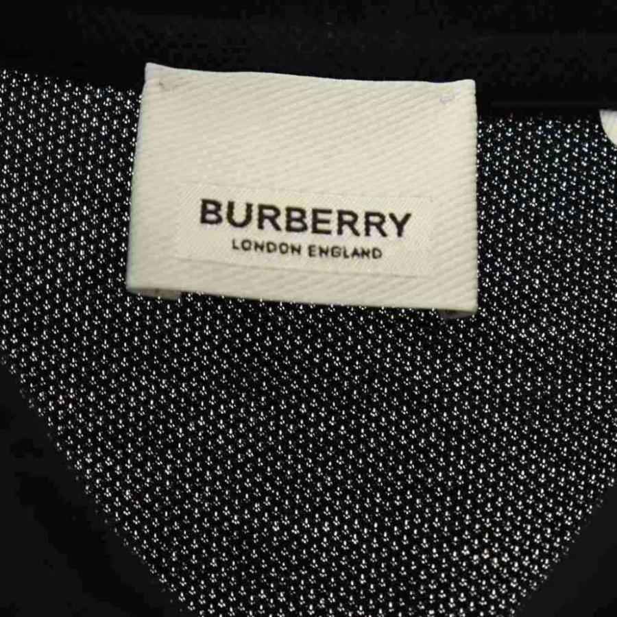 BURBERRY（バーバリー） BURBERRY ENGLAND ロゴ刺繍鹿の子ポロシャツ