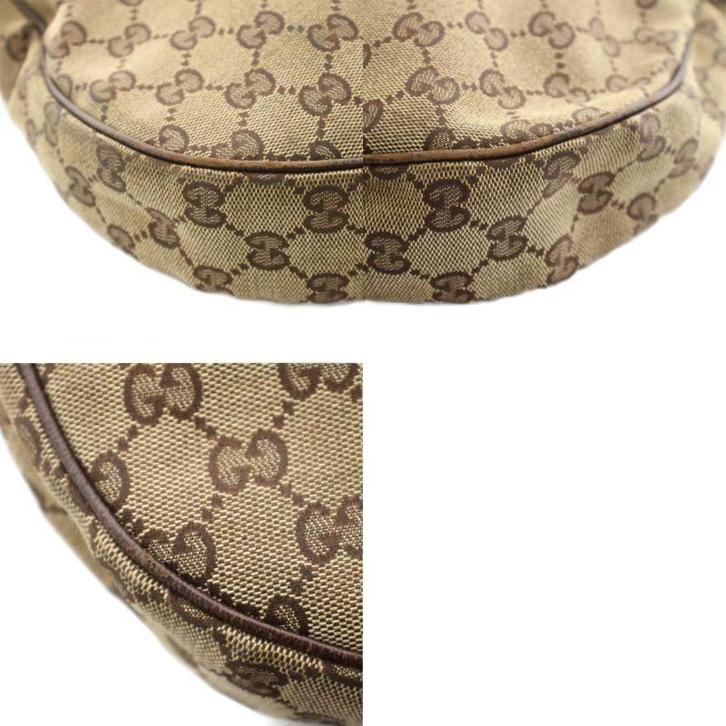 GUCCI（グッチ） ショルダーバッグ GGキャンバス シェリーライン 茶 