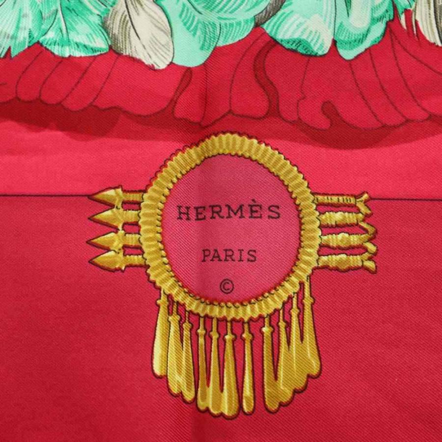 HERMES エルメス スカーフ カレ90 MEXIQUE メキシコ レッド HERMES