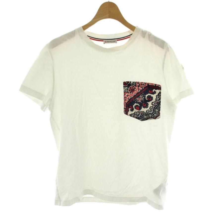 MONCLER（モンクレール） MONCLER MAGLIA T-SHIRT Tシャツ S 白