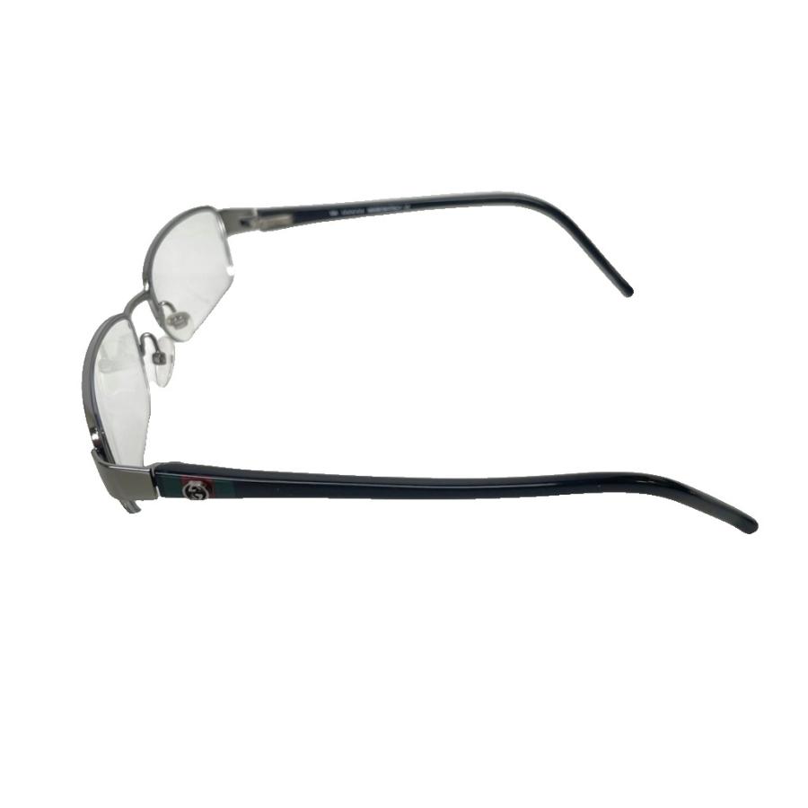 GUCCI メガネ 度あり GUCCI（グッチ） 眼鏡 メガネ 度入り シェリーライン ハーフリム 52ロ