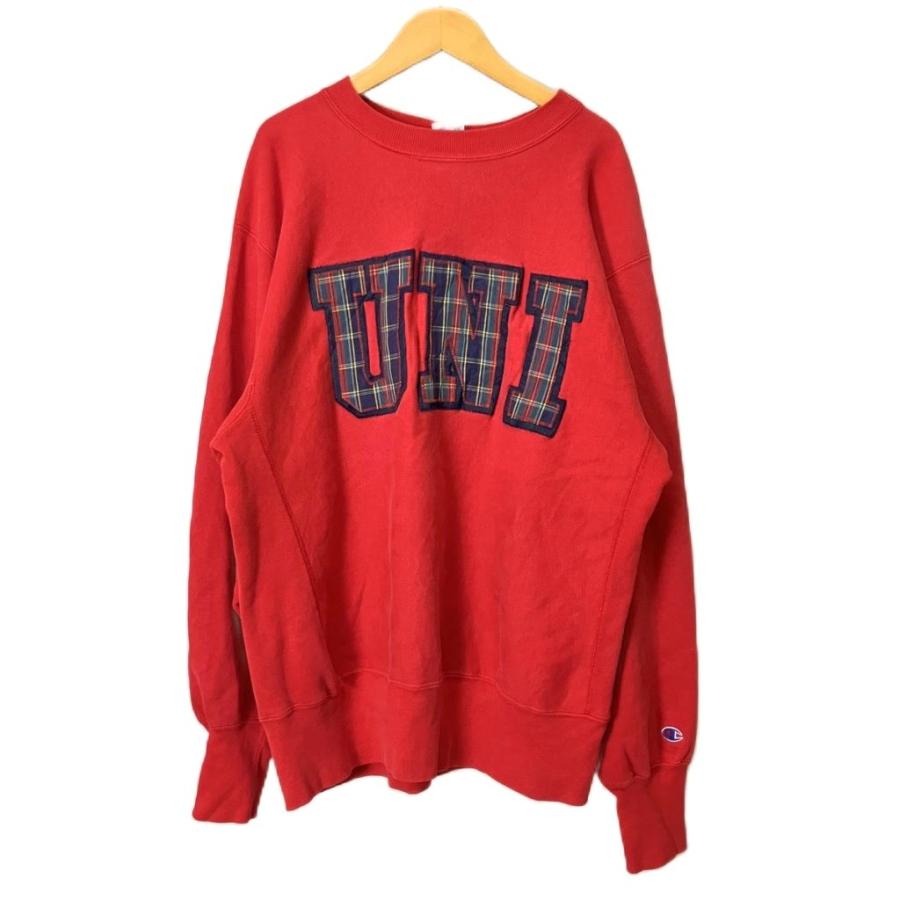 レア L champion 90s リバースウィーブ スウェット 2トーン Champion（チャンピオン） リバースウィーブ スウェット トレーナー