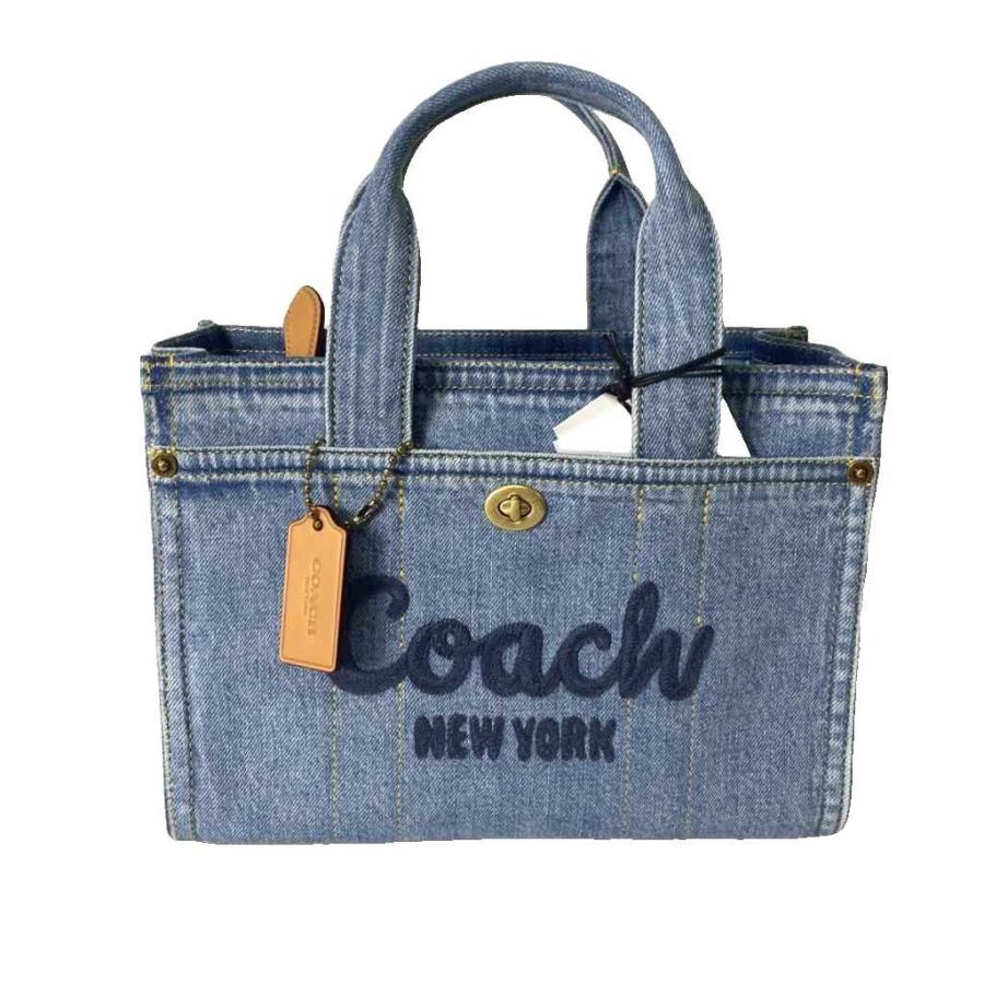 COACH（コーチ） 未使用品 カーゴ トート 26 CR659 デニム生地 2way