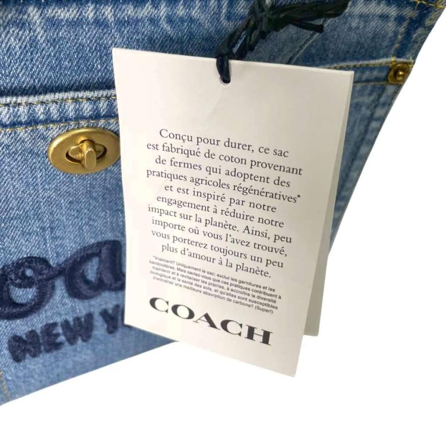 COACH（コーチ） 未使用品 カーゴ トート 26 CR659 デニム生地 2way