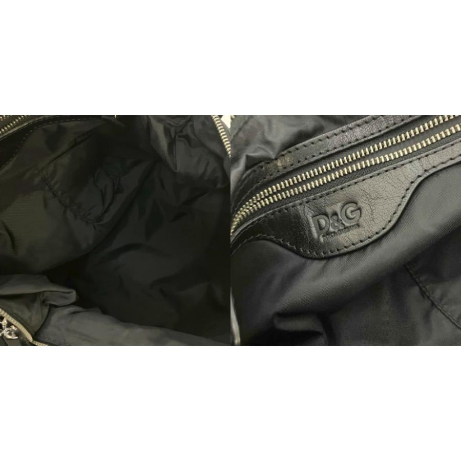 ディー&ジー ドルガバ ドルチェ&ガッバーナ D&G ナイロンブラック