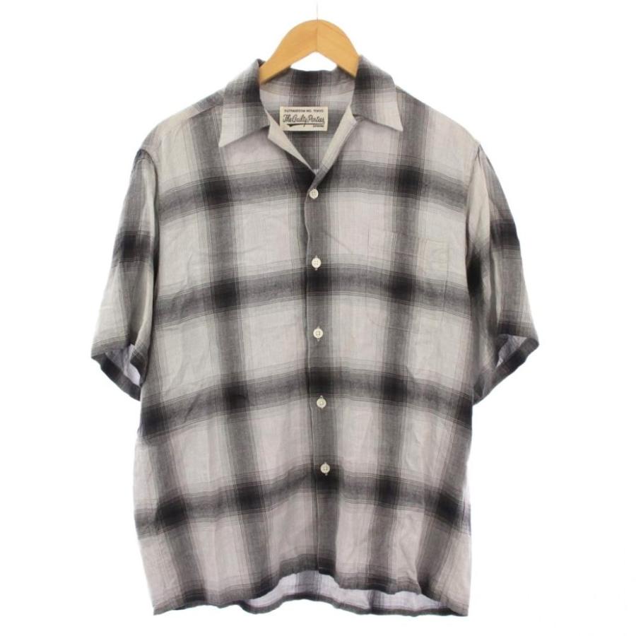 WACKO MARIA（ワコマリア） 23SS OMBRE CHECK OPEN COLLAR SHIRT