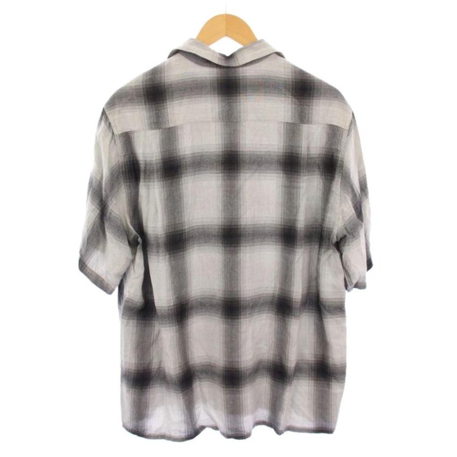 WACKO MARIA（ワコマリア） 23SS OMBRE CHECK OPEN COLLAR SHIRT
