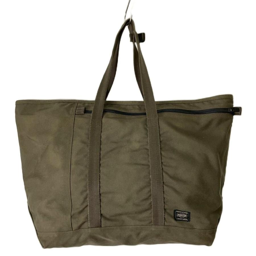 PORTER ポーター コーデュラトートバッグ ビッグサイズ カーキ メンズ