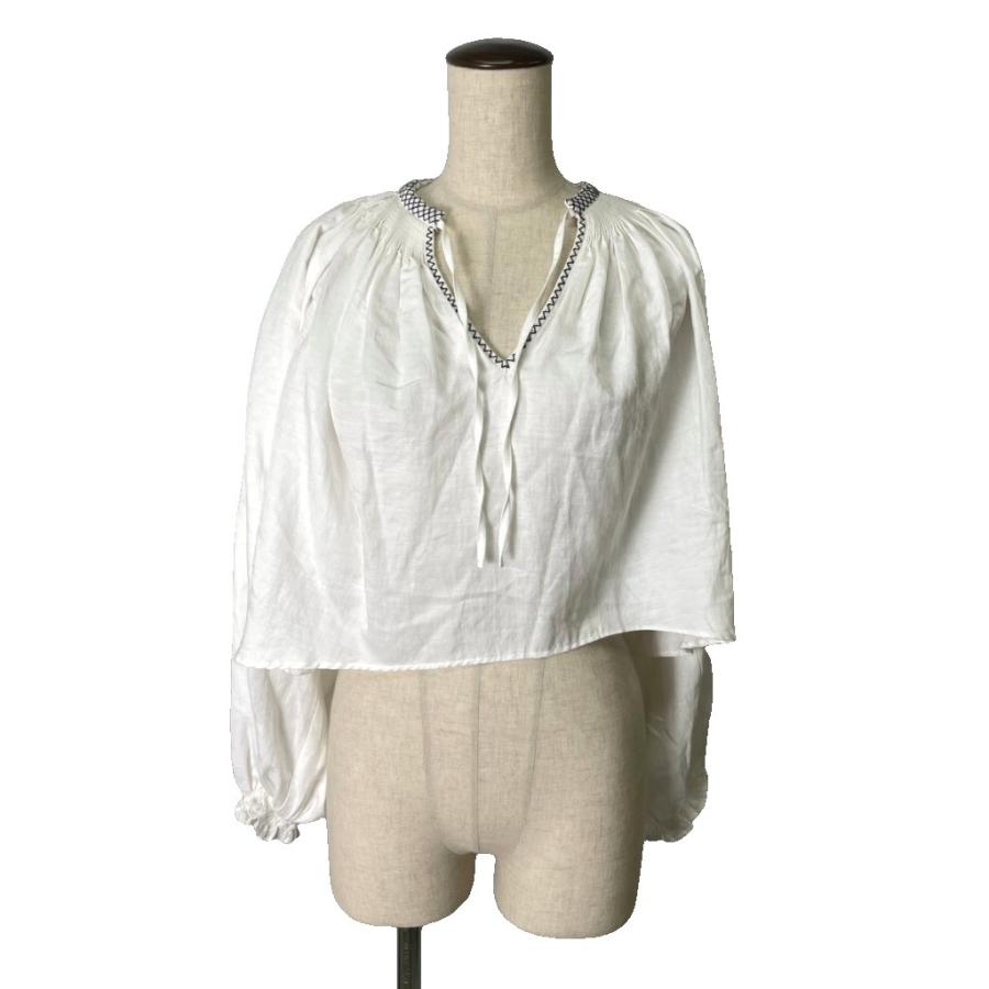 アメリヴィンテージ Ameri VINTAGE HAND PIN TUCK SMOCK BLOUSE