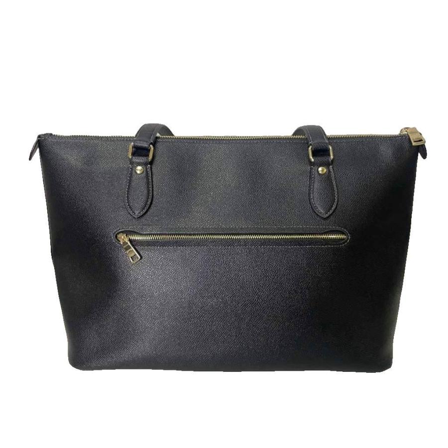 【美品】コーチ ギャラリー トートバッグ 黒 A4 通勤 通学 レザー COACH（コーチ） ギャラリー トートバッグ ハンドバック レザー CV402