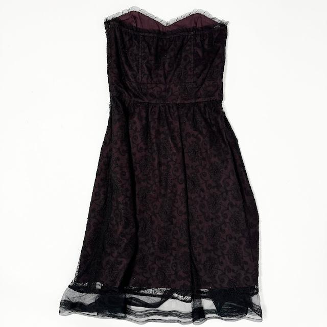 トッカ レースワンピース トッカ TOCCA サイズ0 XS ブルー×ピンク×白