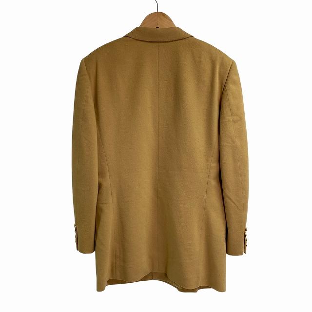 アクアスキュータム AQUASCUTUM ダブルジャケット カシミヤ混 金 アクアスキュータム AQUASCUTUM ダブルジャケット カシミヤ混 金