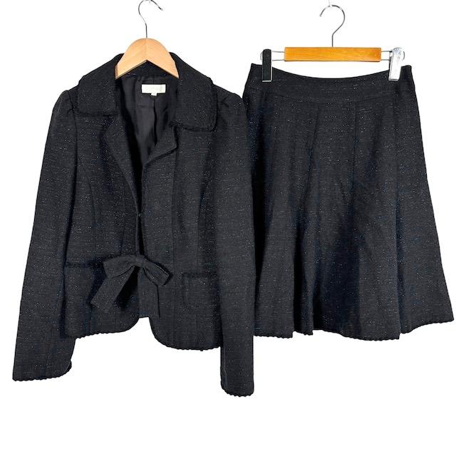 トゥービーシック TO BE CHIC ツイードスーツ ジャケット スカート