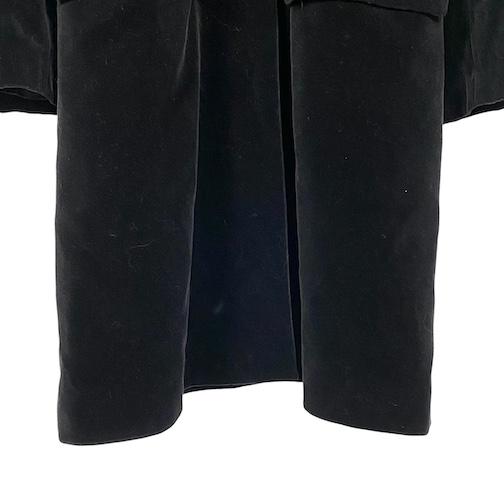 カールラガーフェルド KARL LAGERFELD ロングコート アウター ベロア 