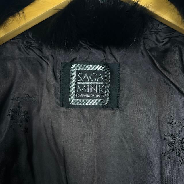 サガミンク SAGA MINK ブルーフォックス ミンク 切替 毛皮