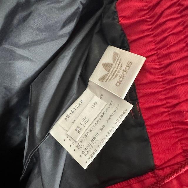 adidas（アディダス） タグ付き 80s デサント製 ロゴ ナイロンスキー
