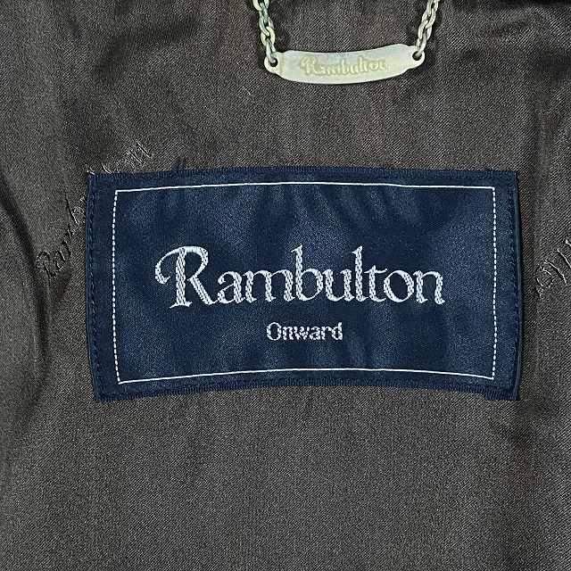 ランブルトン Rambulton ミンク コート 毛皮 リアルファー ダーク