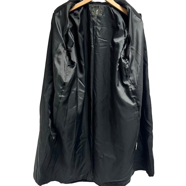 コレクション COLLECTION カシミヤ100% ロングコート 無地 ブラック 黒 