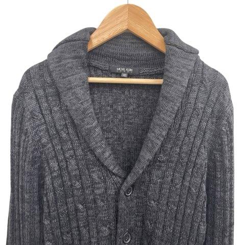 ミッシェルクラン MICHEL KLEIN ニット カーディガン ウール混 