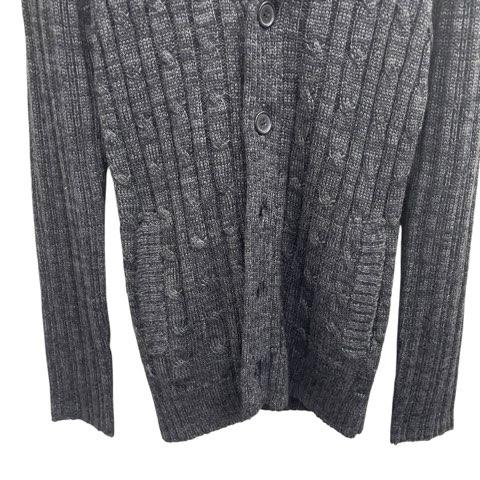 ミッシェルクラン MICHEL KLEIN ニット カーディガン ウール混 
