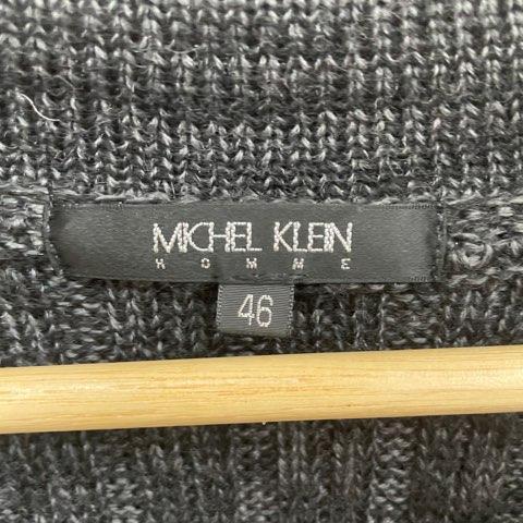 ミッシェルクラン MICHEL KLEIN ニット カーディガン ウール混 