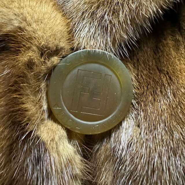 FENDI（フェンディ） デミバフミンク MINK 毛皮 リアルファー ロング